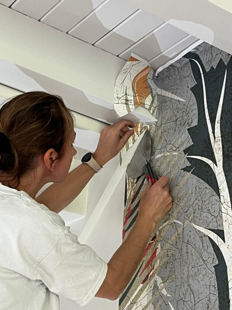 Christine Monnet peintre en bâtiment